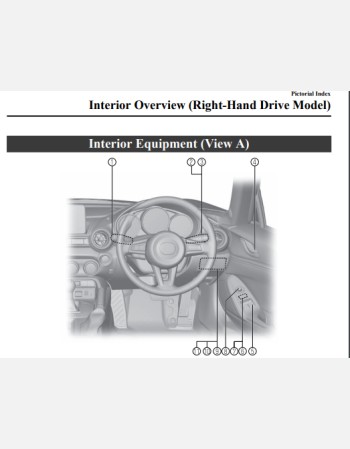 mazda mx-5 2022-2023 owners manual rhd and lhd